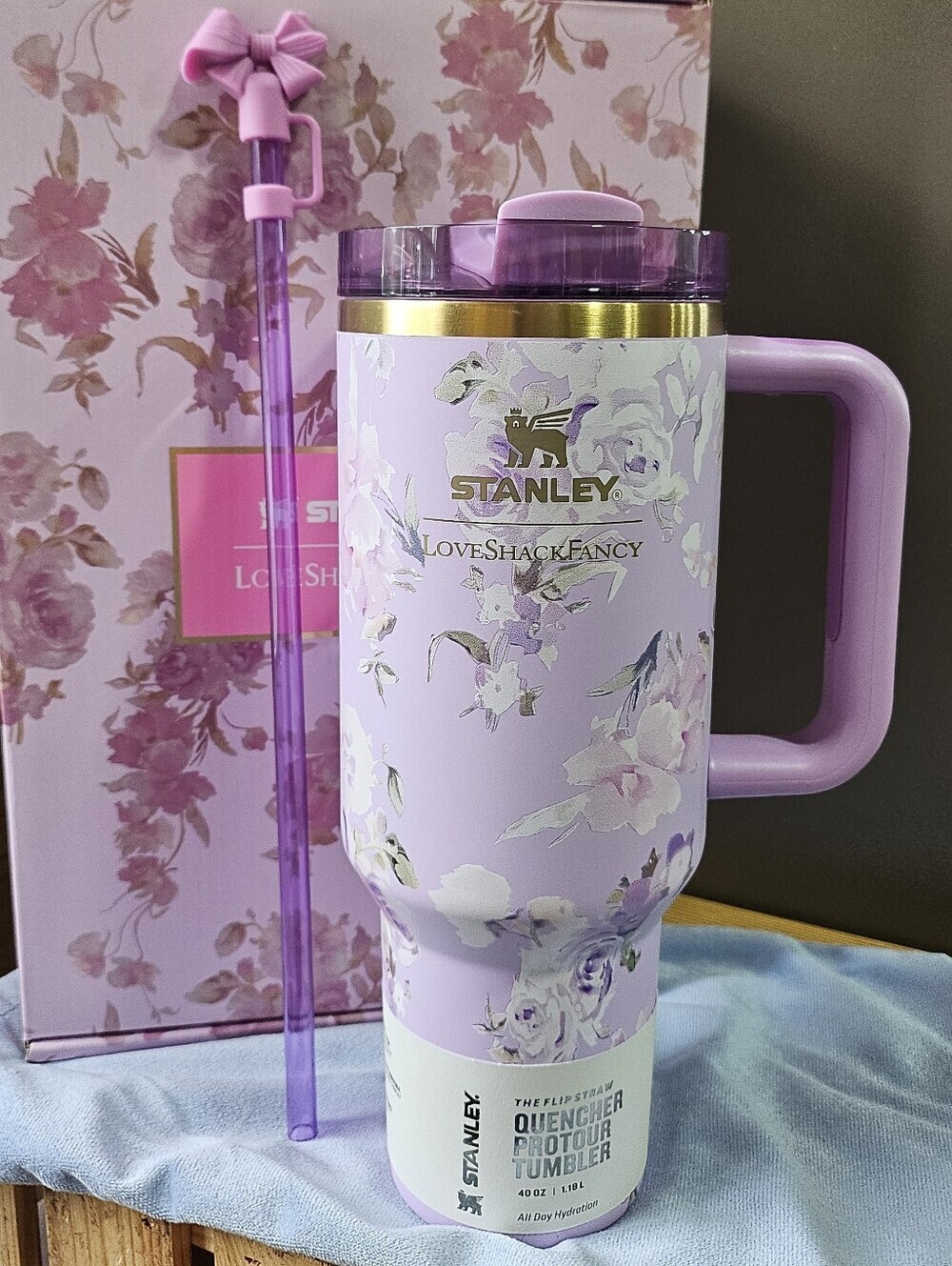 Stanley X LoveShackGancy 40oz tumbler